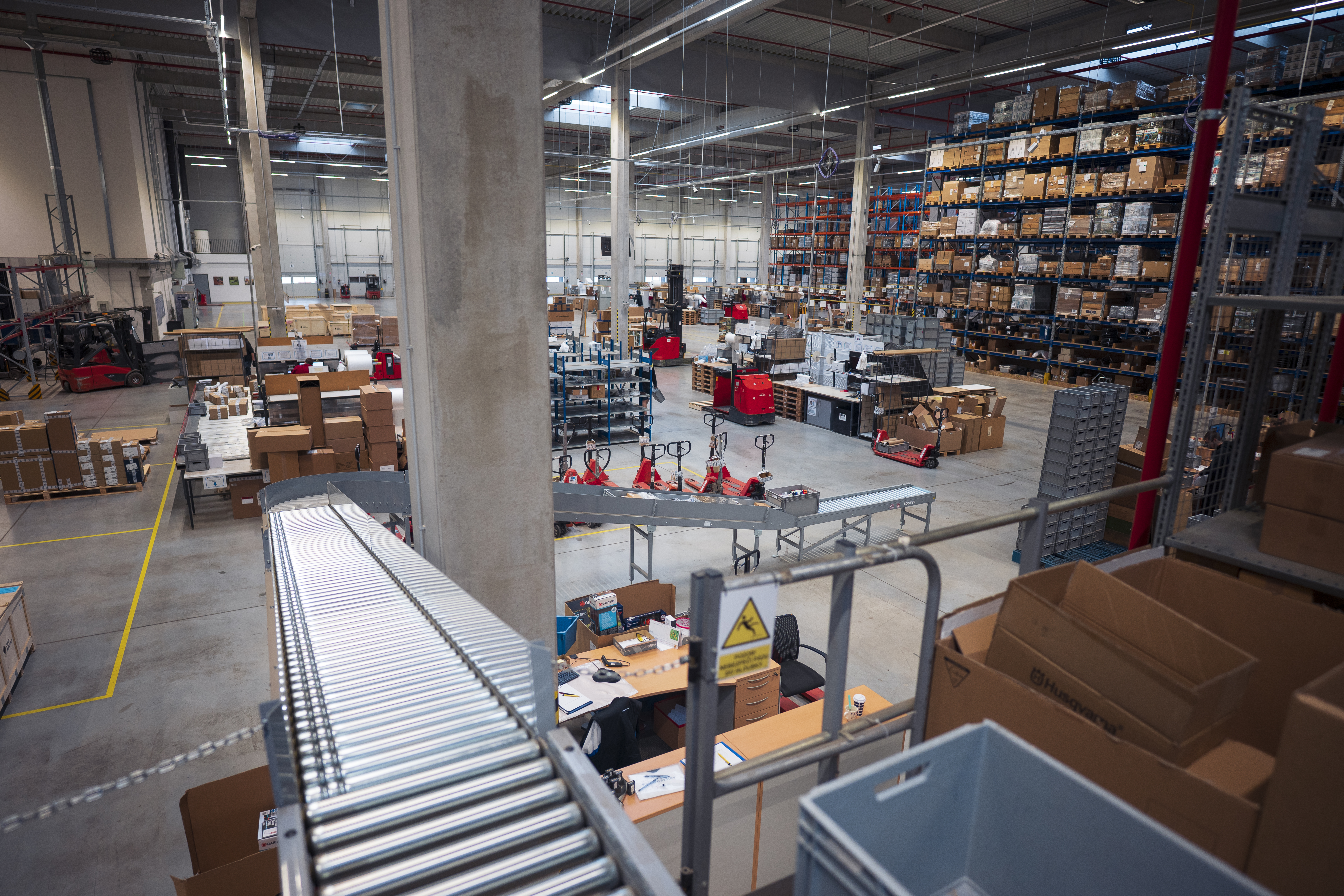 Nový sklad pre skupinu Husqvarna s&nbsp;ADR sekciou a&nbsp;priestorom pre ďalších klientov