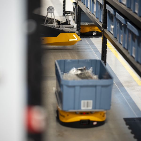 AirRob v&nbsp;ostravskom sklade Geis 