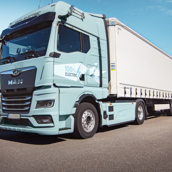 Testovali sme elektrický ťahač MAN eTGX